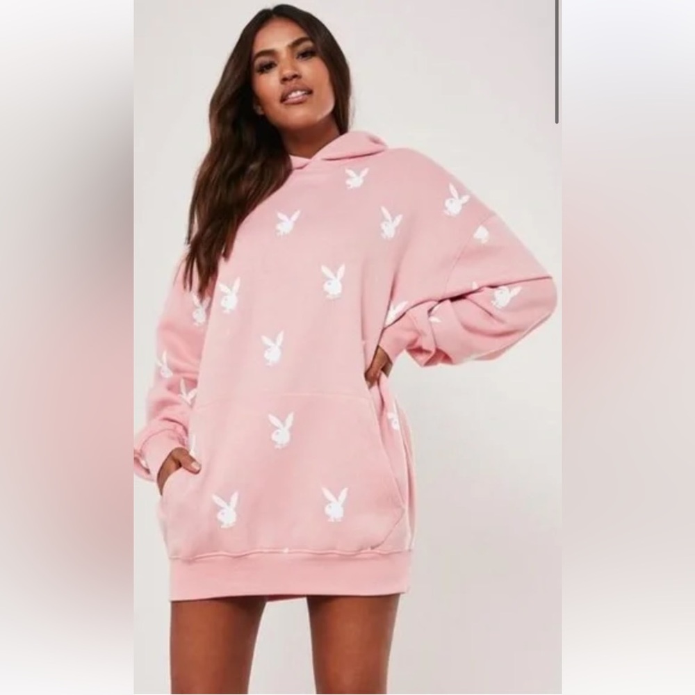 Playboy Oversized Sweater Dress